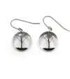 Round City Tree Earrings