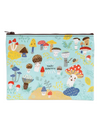 Cute Lil Mushrooms Zipper Pouch