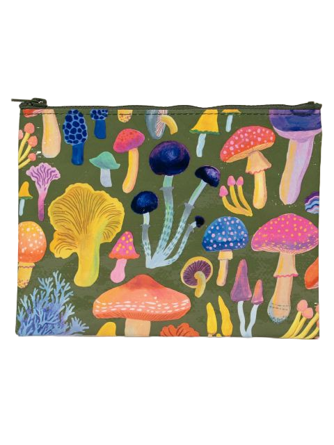 Mushrooms Zipper Pouch