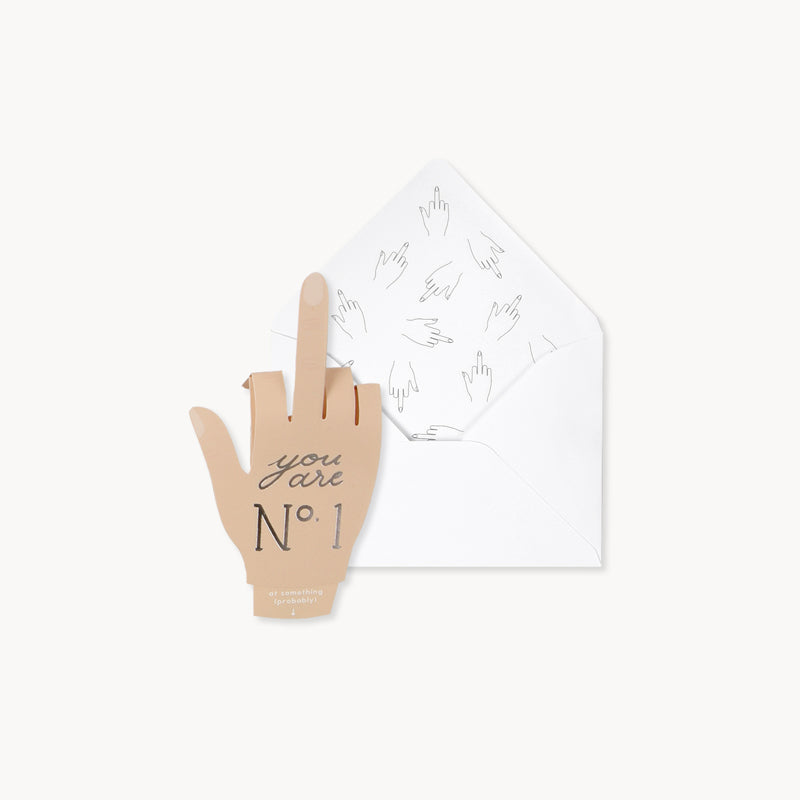 Number One Card