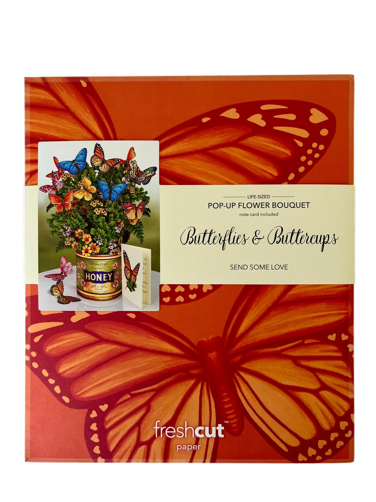 Butterflies &amp; Buttercups Freshcut Paper Bouquet