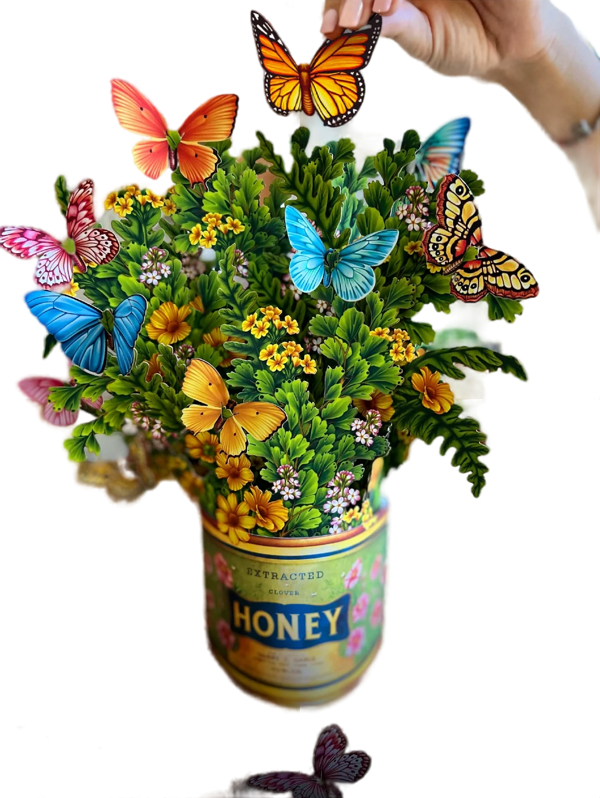 Butterflies &amp; Buttercups Freshcut Paper Bouquet