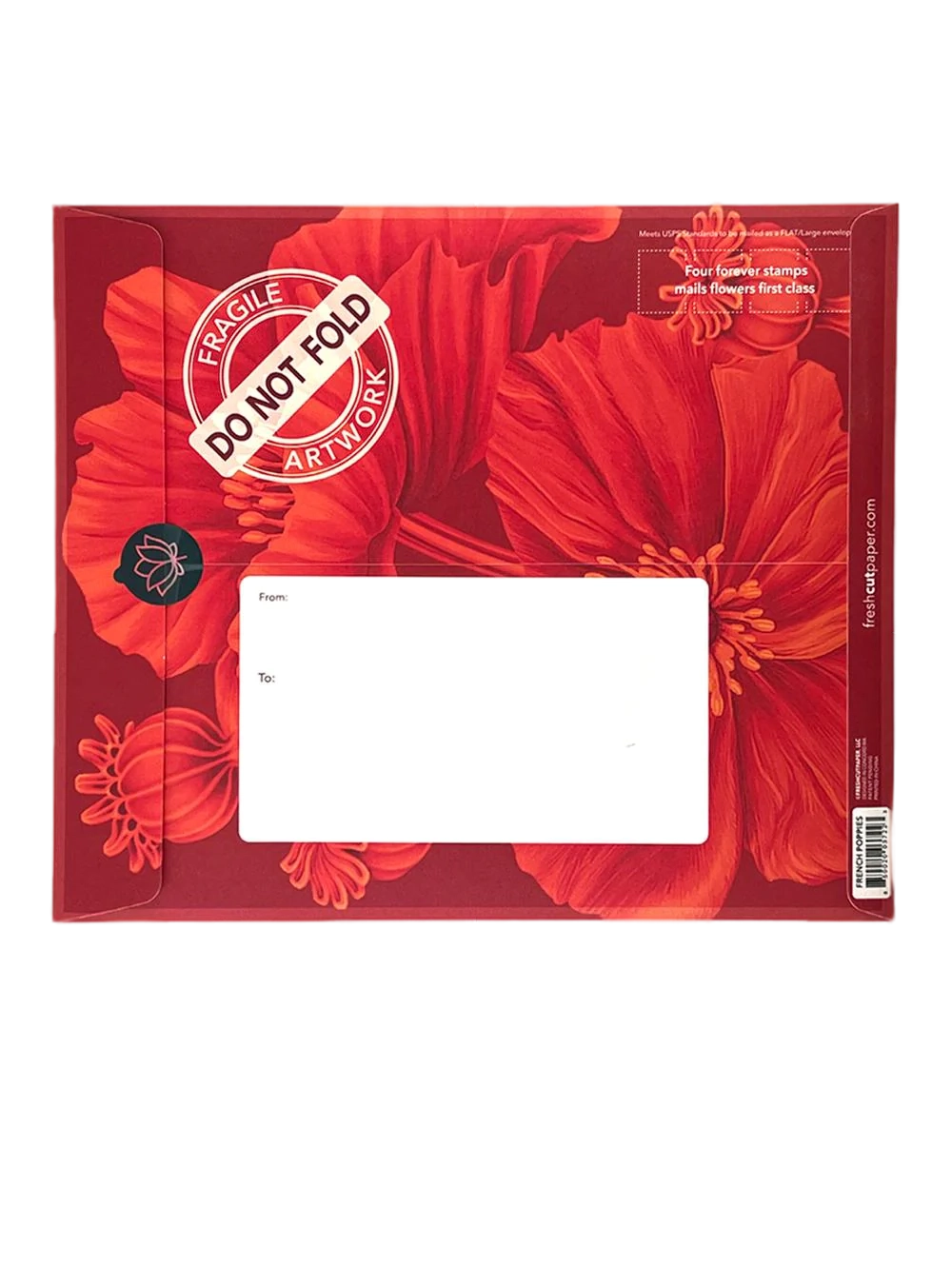 French Poppies Freshcut Paper Bouquet