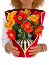 French Poppies Freshcut Paper Bouquet