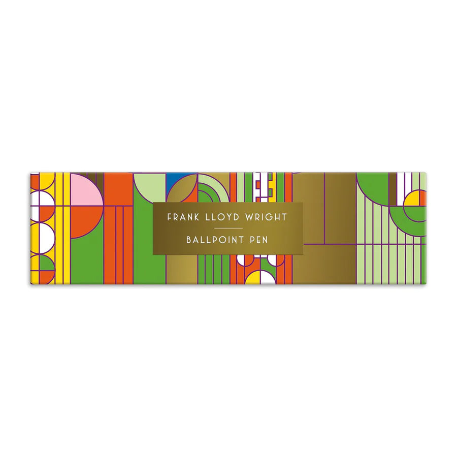 Frank Lloyd Wright Ballpoint Pen Saguaro Forms &amp; Cactus Flowers