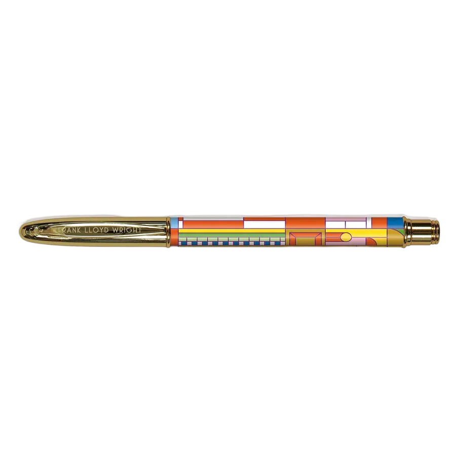 Frank Lloyd Wright Ballpoint Pen Saguaro Forms &amp; Cactus Flowers