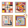 Frank Lloyd Wright Textile Blocks Puzzle Set
