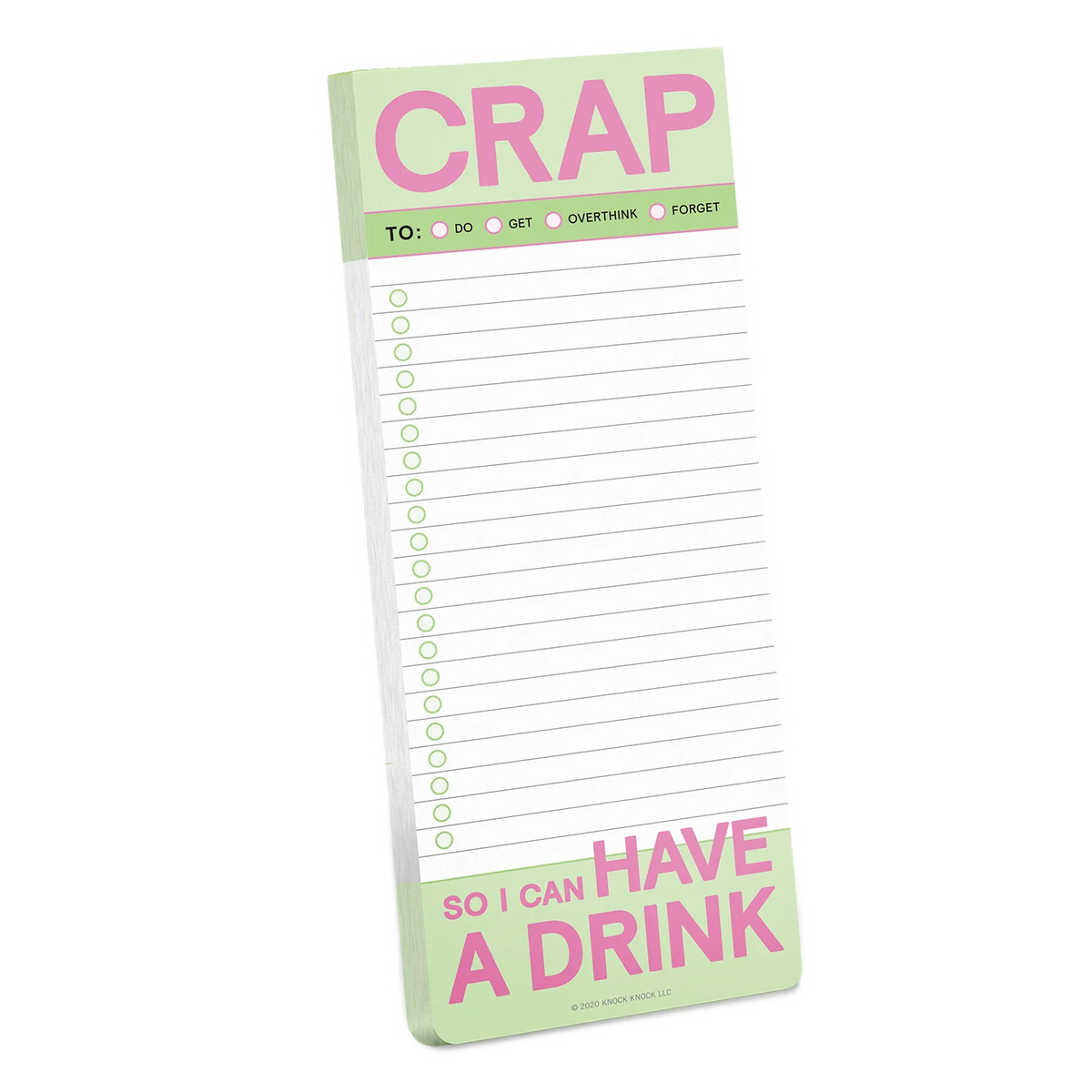Crap Make-A-List Pad