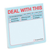 Deal With This Sticky Notes - Pastel