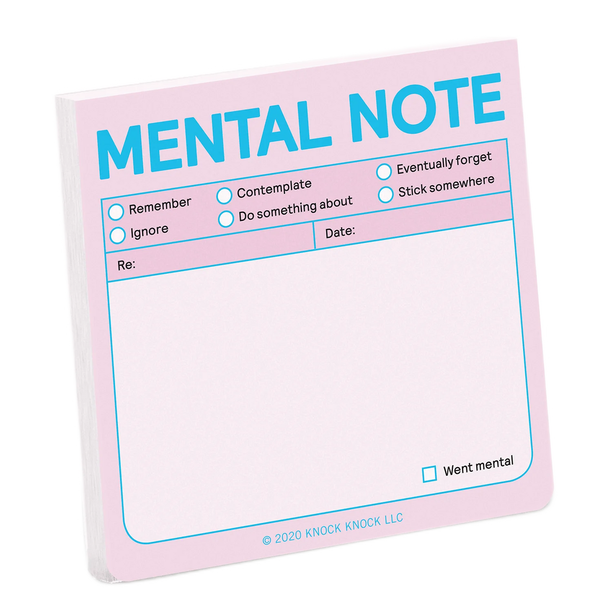 Mental Note Sticky Notes - Lavender