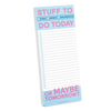 Stuff To Do Today Make-A-List Pad - Pastel