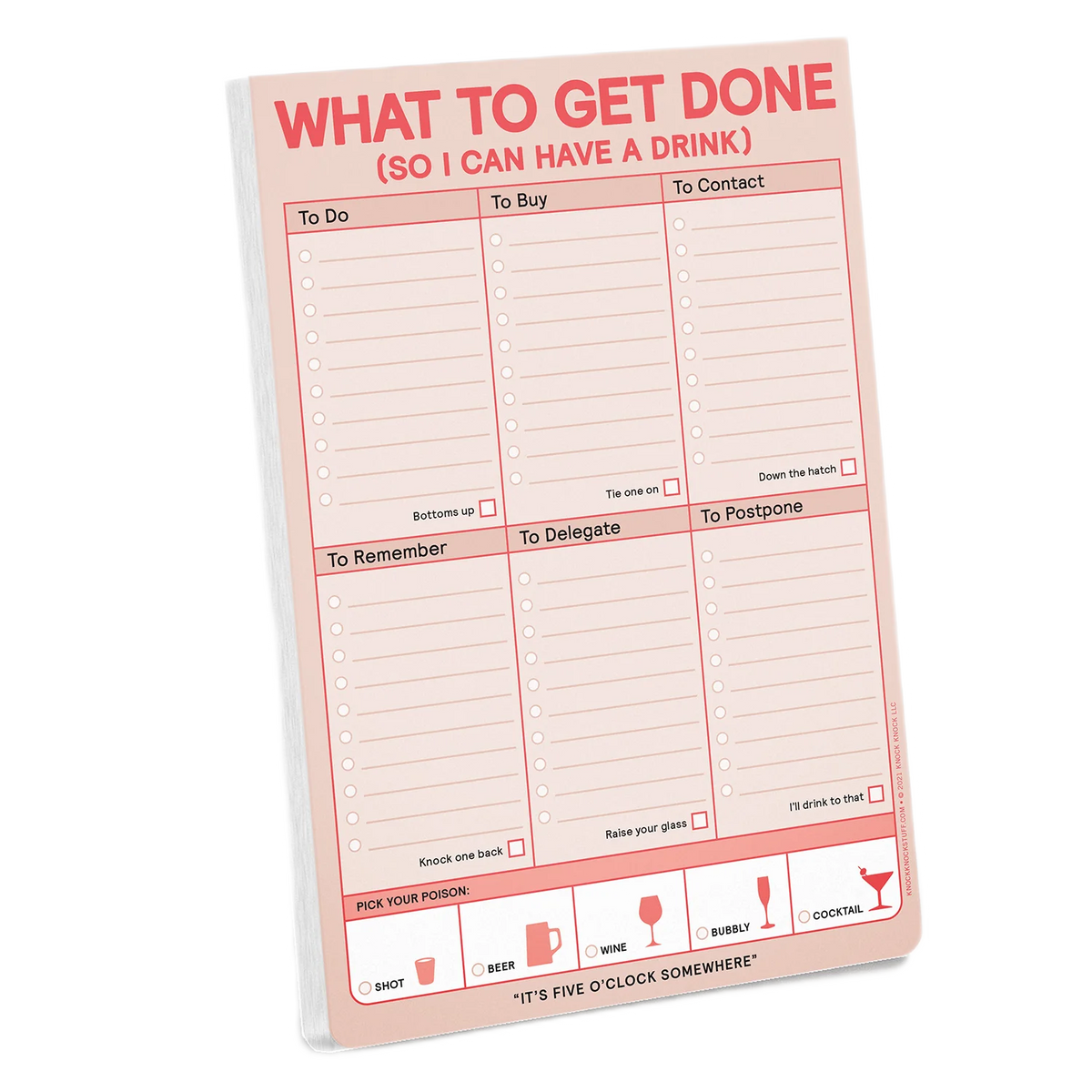 What To Get Done Classic Pad - Pastel