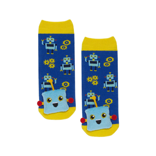 Robot Baby Socks