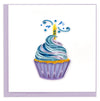 Cupcake &amp; Candle Quilling Card
