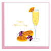 Mother&#39;s Day Mimosa Quilling Card