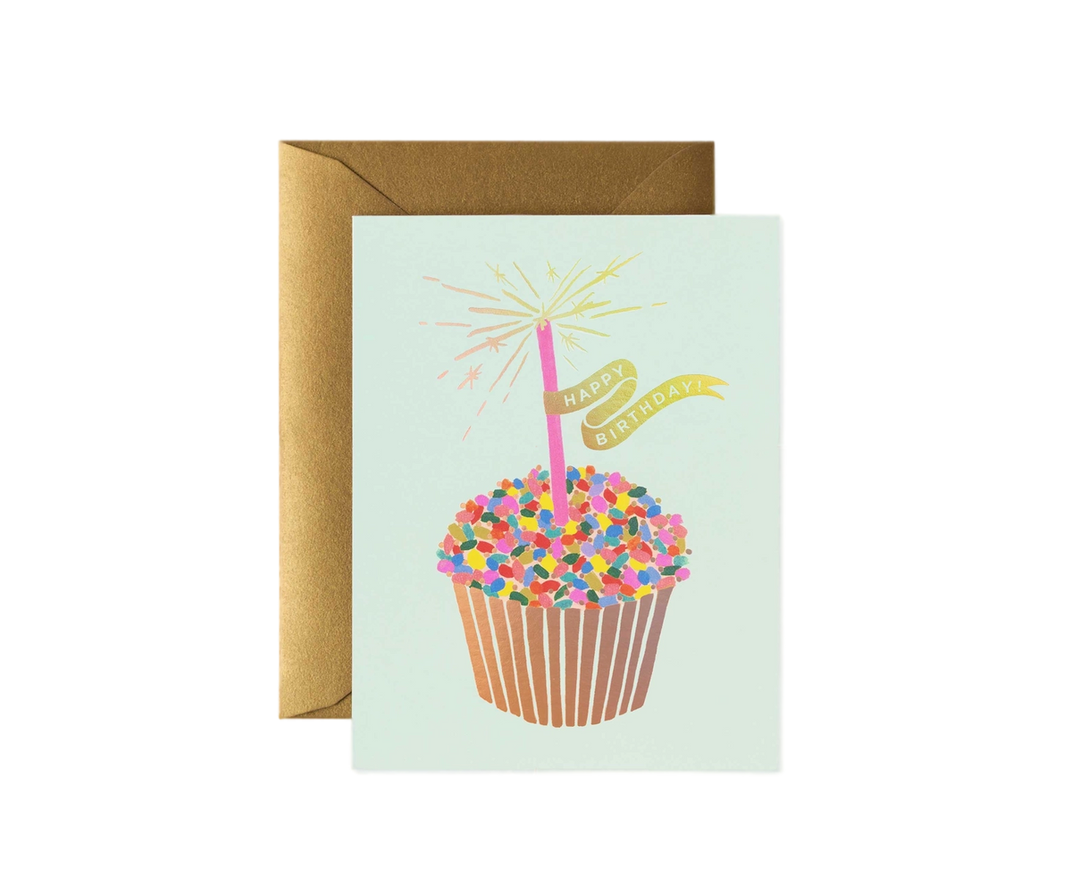 Cupcake Birthday Card