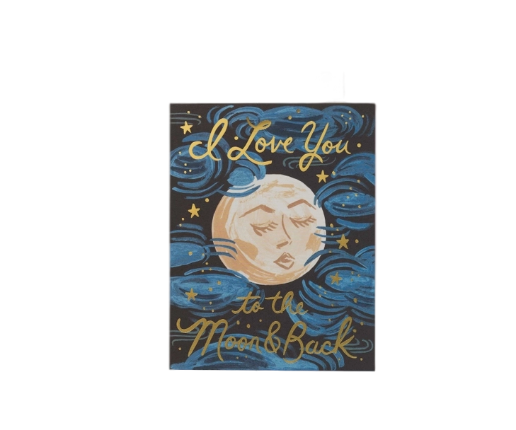 To The Moon &amp; Back Card