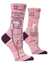 Go Away I&#39;m Introverting Ladies Socks