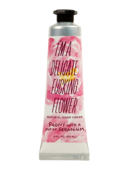 I&#39;m A Delicate F**king  Flower Hand Cream - Peony w/Geranium
