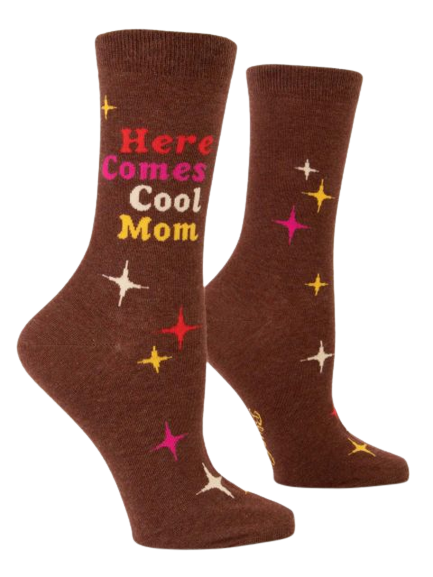 Here Comes Cool Mom Ladies Socks