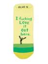 I Fucking Love It Sneaker Socks - L/XL