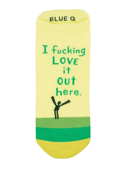 I Fucking Love It Sneaker Socks - L/XL