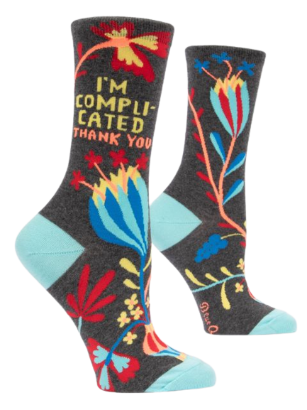 I&#39;m Complicated Ladies Socks