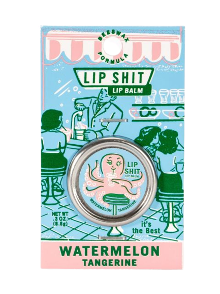 Lip Shit Watermelon Tangerine Lip Balm