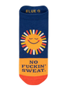 No Fuckin&#39; Sweat Sneaker Socks - L/XL