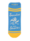 Sweatin For Snacks Sneaker Socks - L/XL