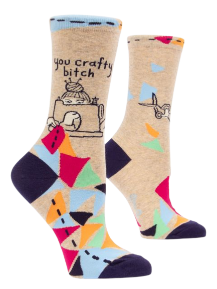 You Crafty Bitch Ladies Socks