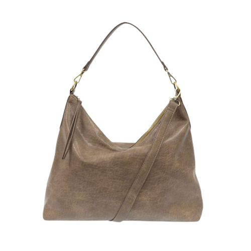 Taupe Sloane Slouchy Hobo Bag