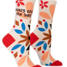 Aunts Are The Shit Ladies Socks Blue Q Clothing