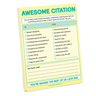 Awesome Citation Nifty Note Pad - Pastel Knock Knock Paper Goods