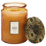 Baltic Amber Large Glass Jar Candle Voluspa Candles & Home Fragrance