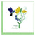 Birthday Hummingbird Quilling Card Quilling Card Llc Cards