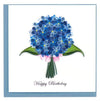 Birthday Hydrangea Quilling Card Quilling Card Llc Cards
