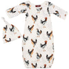 Chicken Gown &amp; Hat Set