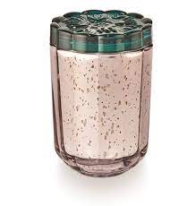 Coconut Milk Mango Flourish Glass GBL Candle