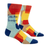 Cool Ass Grandpa Men's Socks Blue Q Clothing