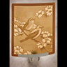 Curved Night Light - Morning Song Porcelain Garden Home Decor
