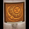 Curved Night Light - Sun & Moon Porcelain Garden Home Decor