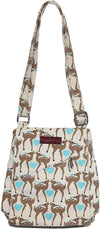 Small Messenger Bag - Deer