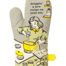 Droppin' a New Recipe on Your Ass Oven Mitt Blue Q Household Stuff