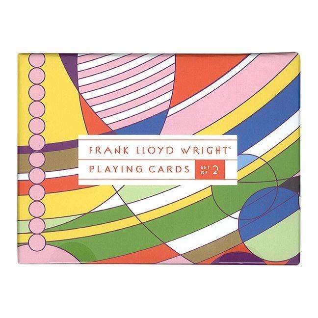 Frank Lloyd Wright Playing Cards Hachette (Chronicle Books) Books &amp; Journals