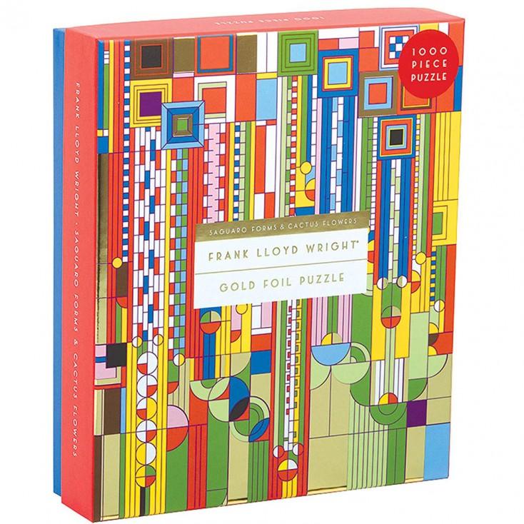 Frank Lloyd Wright - Saguaro Cactus 1000 Piece Puzzle Hachette (Chronicle Books) Puzzles