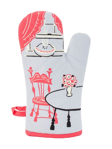 Fucking Delicious Oven Mitt Blue Q Household Stuff