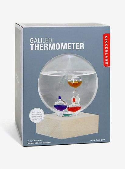 Galileo Thermometer Kikkerland Designs Household Stuff