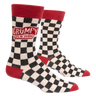 Grumpy Old Man Men's Socks Blue Q Clothing