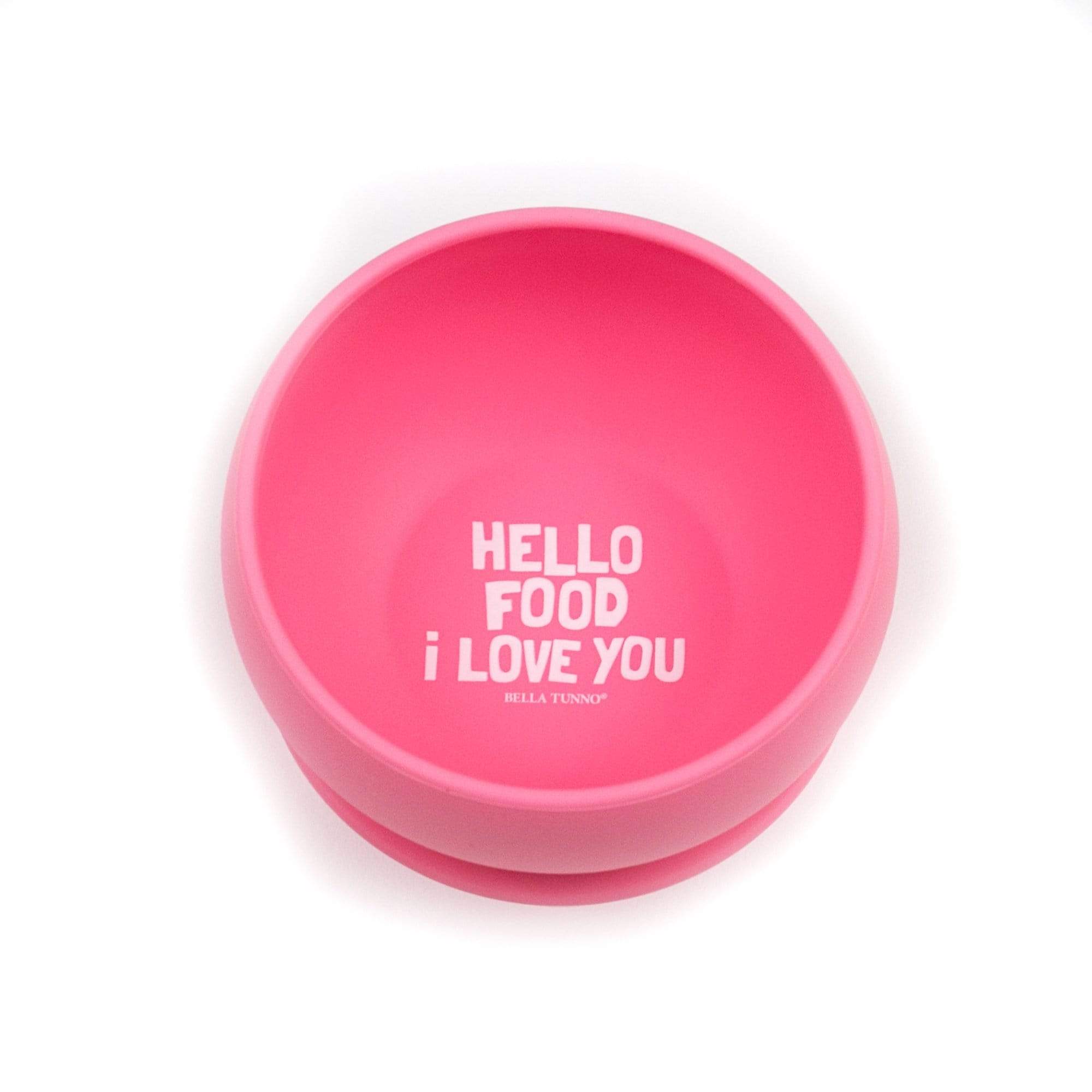 Hello Food I Love You Wonder Bowl Bella Tunno Baby